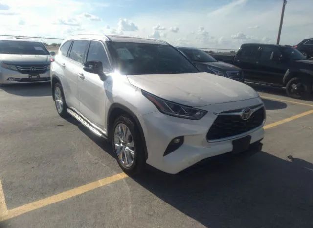 toyota highlander 2021 5tddzrbh9ms124155