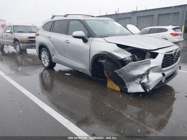 toyota highlander 2021 5tddzrbh9ms130568