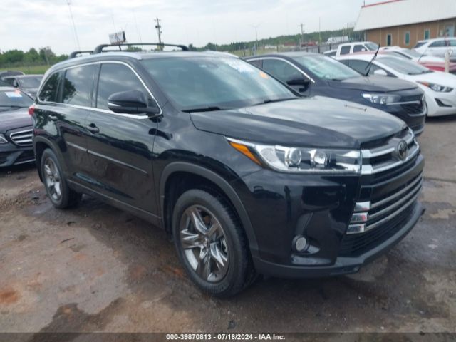 toyota highlander 2018 5tddzrfh0js825169