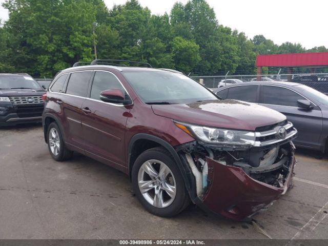 toyota highlander 2019 5tddzrfh0ks704000