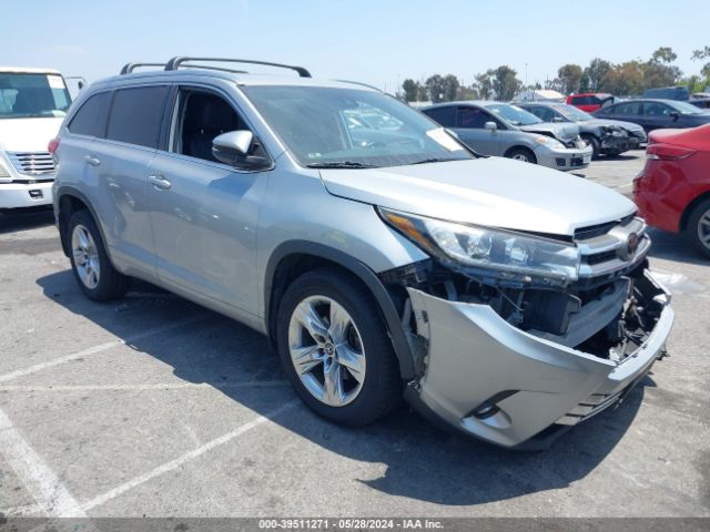 toyota highlander 2019 5tddzrfh0ks927492