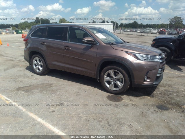 toyota highlander 2017 5tddzrfh1hs444893