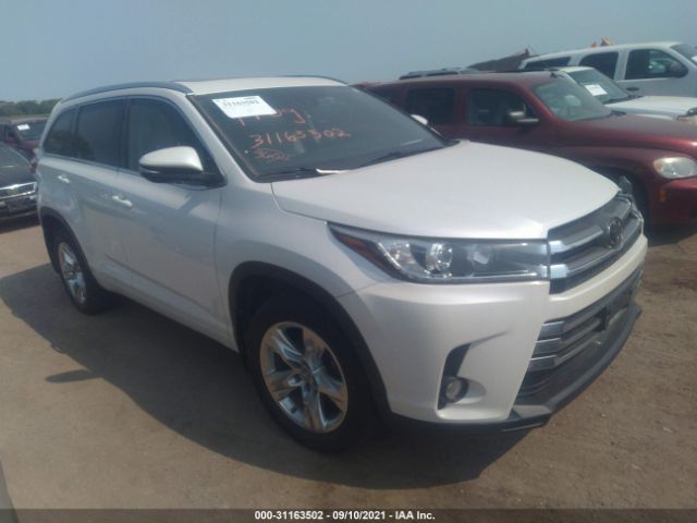 toyota highlander 2018 5tddzrfh1js800233