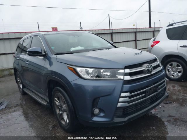 toyota highlander 2019 5tddzrfh1ks738236