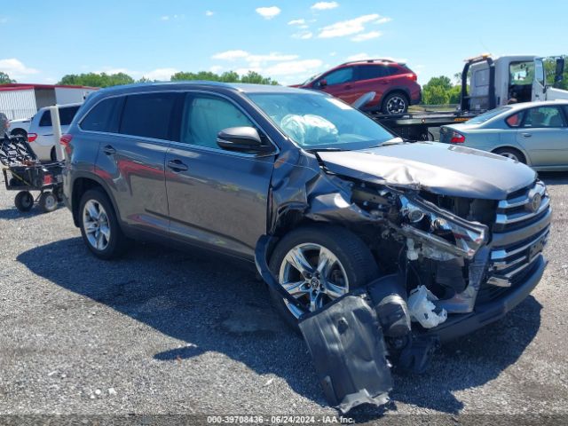 toyota highlander 2019 5tddzrfh1ks934872