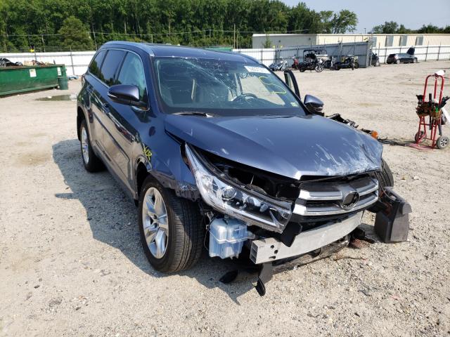 toyota highlander 2017 5tddzrfh2hs433658