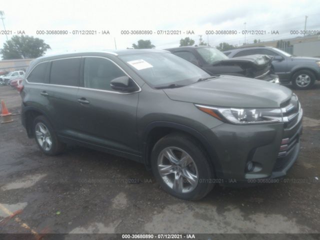 toyota highlander 2018 5tddzrfh2js835024