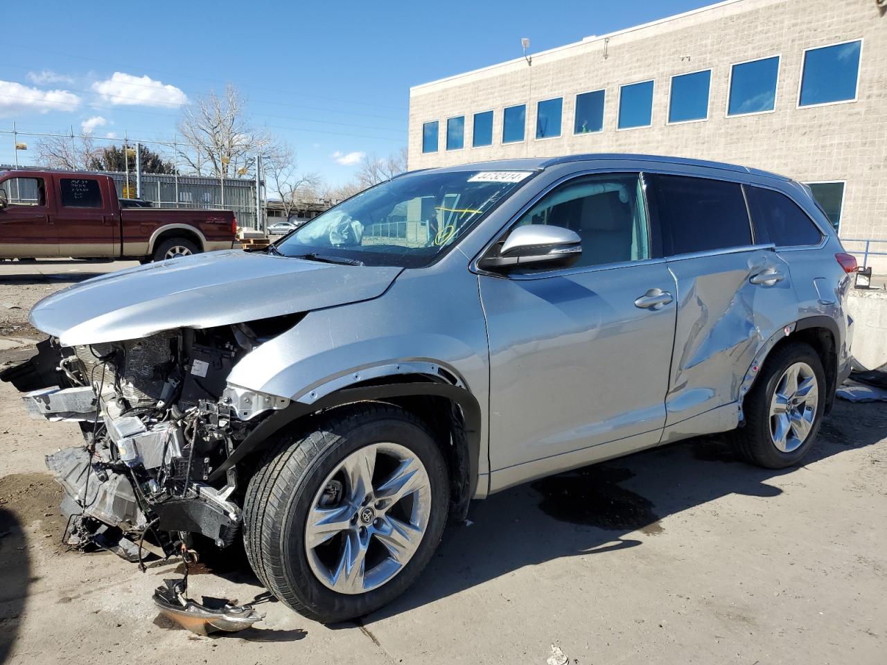 toyota highlander 2018 5tddzrfh2js880349