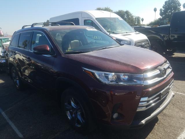 toyota highlander 2018 5tddzrfh2js884224