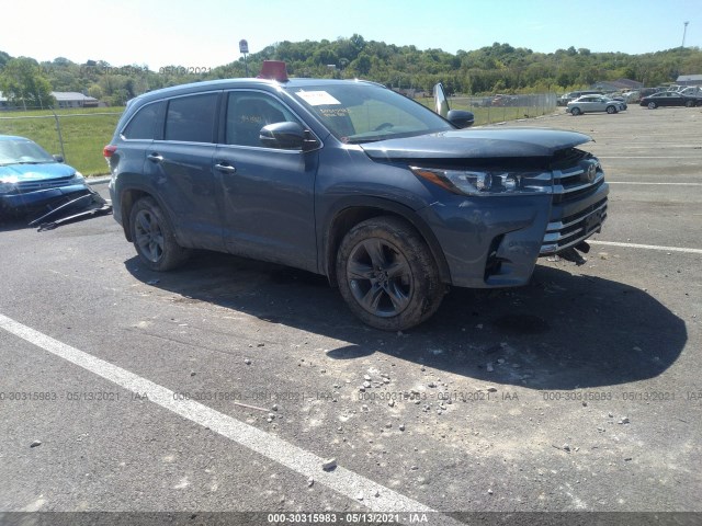 toyota highlander 2019 5tddzrfh2ks718979