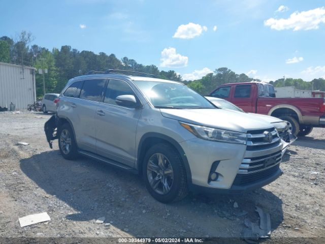 toyota highlander 2017 5tddzrfh3hs369324