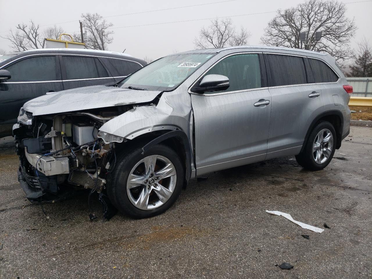 toyota highlander 2017 5tddzrfh3hs449867