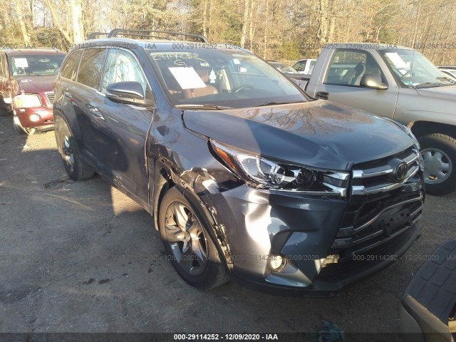 toyota highlander 2017 5tddzrfh3hs452381