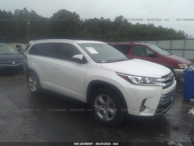 toyota highlander 2018 5tddzrfh3js811072