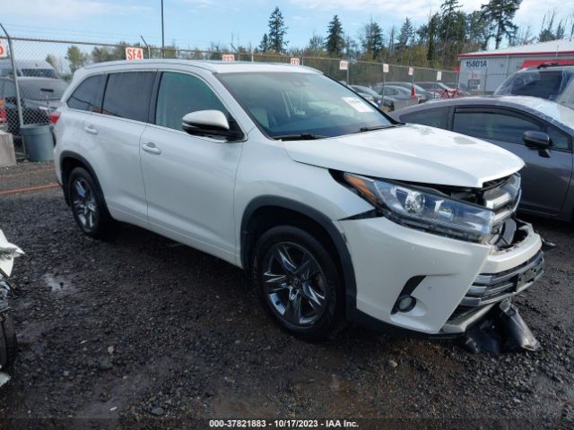 toyota highlander 2018 5tddzrfh3js822377