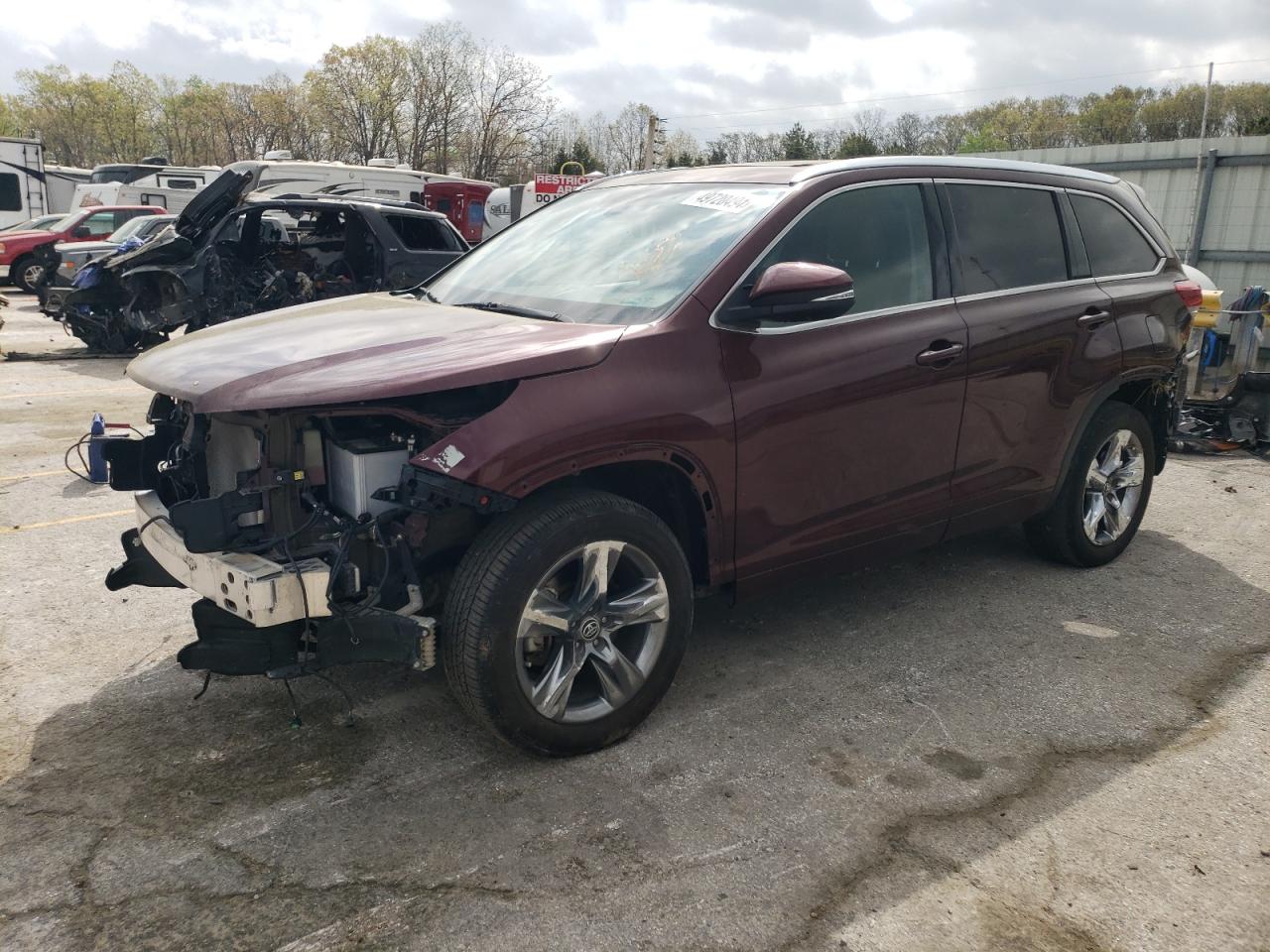 toyota highlander 2018 5tddzrfh3js891800