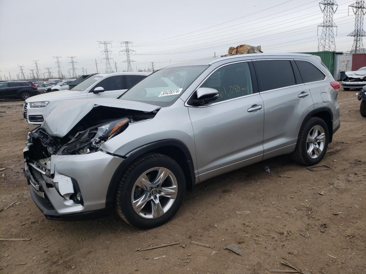 toyota highlander 2019 5tddzrfh4ks920030