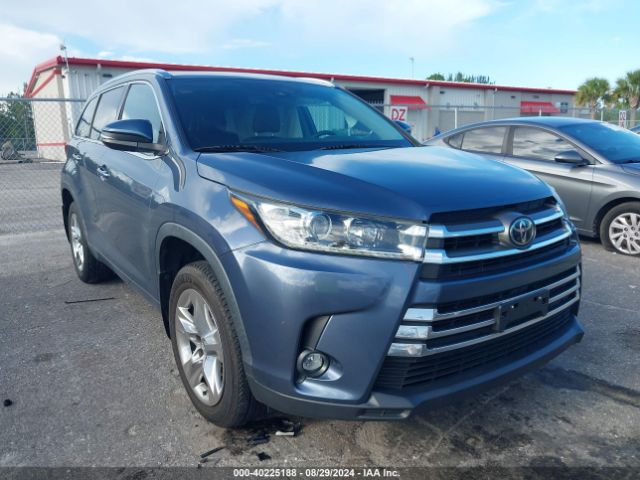 toyota highlander 2019 5tddzrfh4ks983354