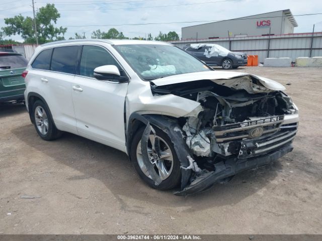 toyota highlander 2017 5tddzrfh5hs384259