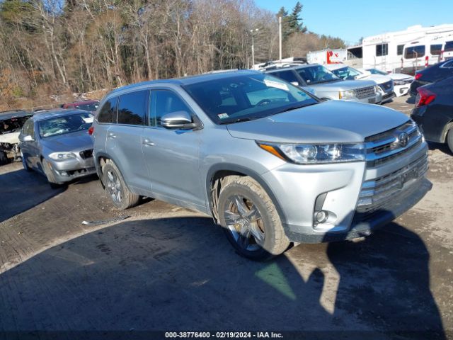 toyota highlander 2017 5tddzrfh5hs385945