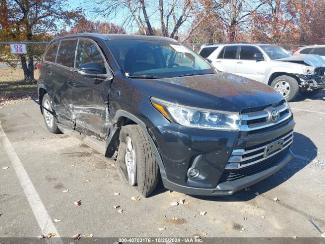 toyota highlander 2019 5tddzrfh5ks725148