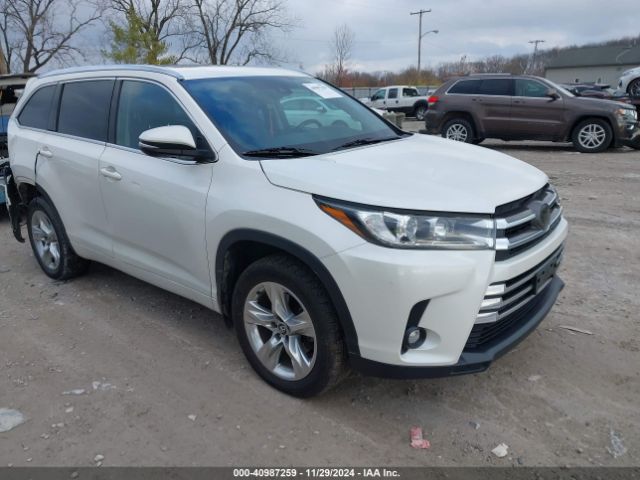 toyota highlander 2019 5tddzrfh5ks937936