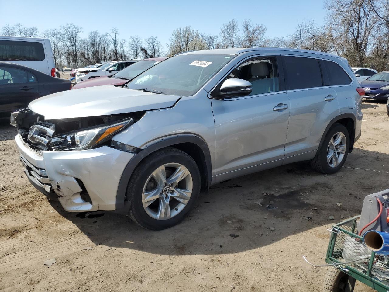 toyota highlander 2017 5tddzrfh6hs358933