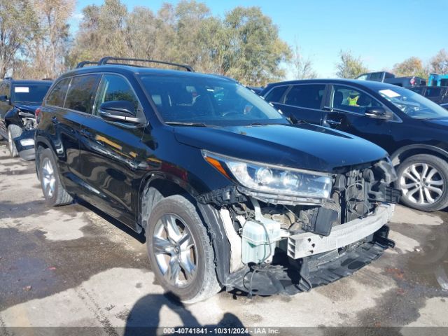 toyota highlander 2017 5tddzrfh6hs479686