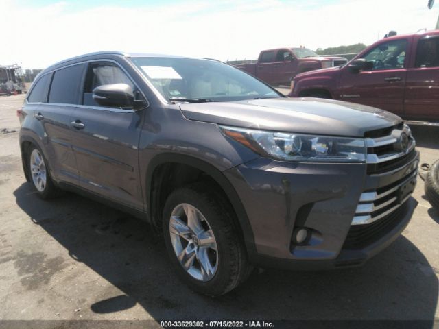 toyota highlander 2017 5tddzrfh6hs479722