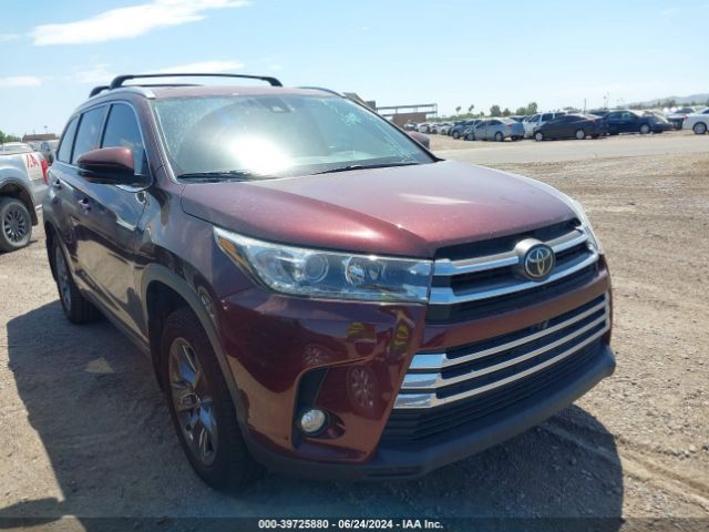 toyota highlander 2018 5tddzrfh6js856507