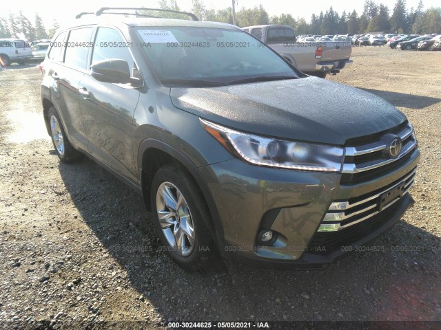 toyota highlander 2019 5tddzrfh6ks963221