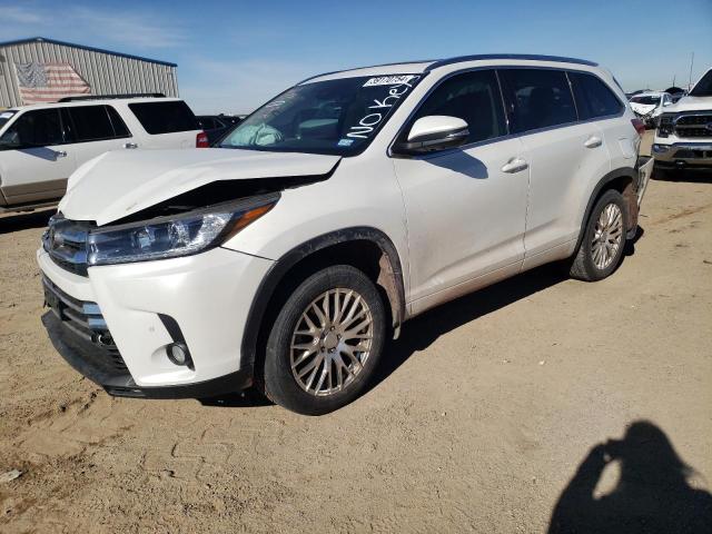 toyota highlander 2018 5tddzrfh7js828327