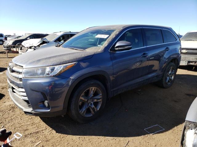 toyota highlander 2018 5tddzrfh7js861635