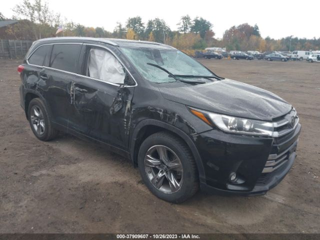 toyota highlander 2019 5tddzrfh7ks729623