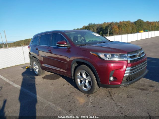 toyota highlander 2019 5tddzrfh7ks946296