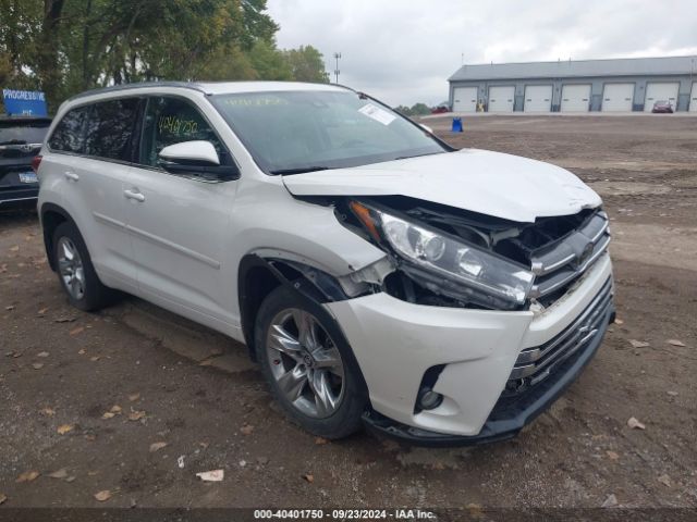 toyota highlander 2017 5tddzrfh8hs385065