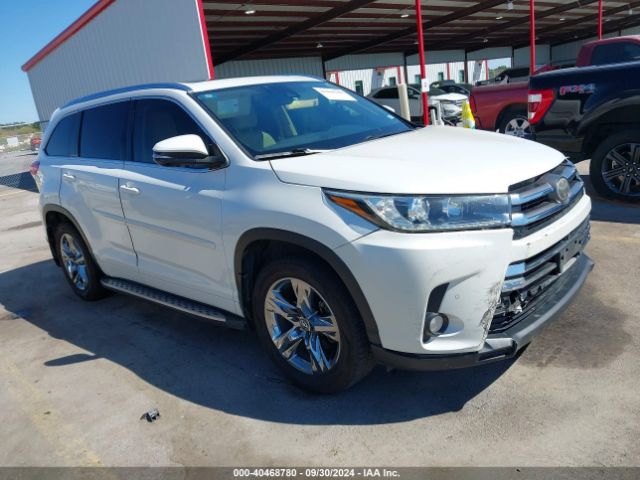 toyota highlander 2017 5tddzrfh8hs466230