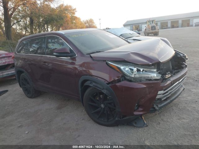 toyota highlander 2018 5tddzrfh8js851048