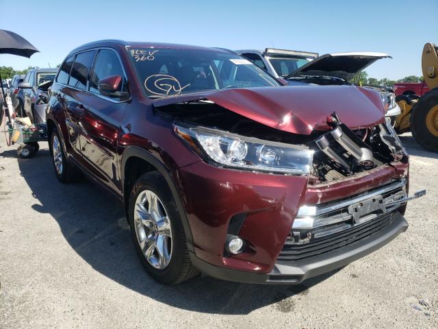 toyota highlander 2018 5tddzrfh8js874510