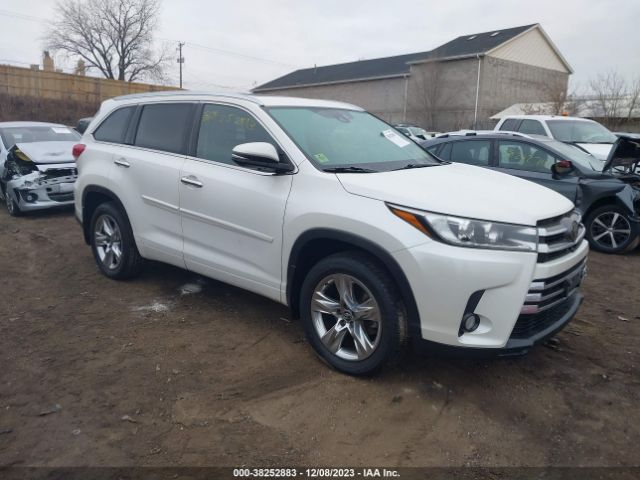 toyota highlander 2018 5tddzrfh8js887399