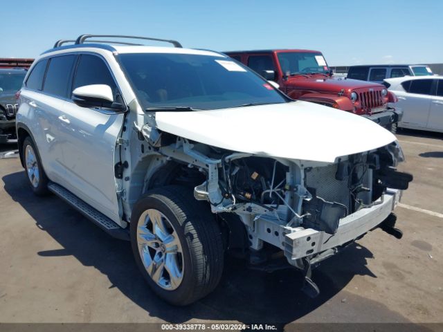 toyota highlander 2019 5tddzrfh8ks726679