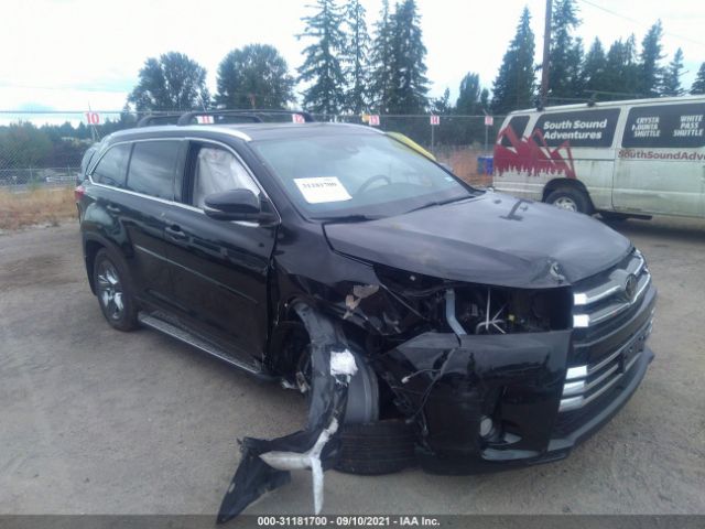 toyota highlander 2017 5tddzrfh9hs406554