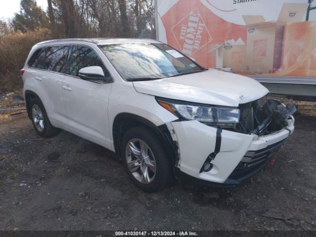 toyota highlander 2018 5tddzrfh9js849339