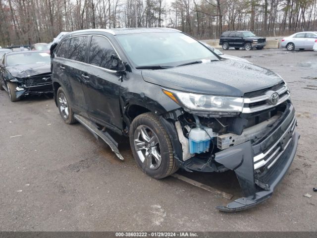 toyota highlander 2019 5tddzrfh9ks995919