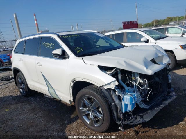 toyota highlander 2018 5tddzrfhxjs914733