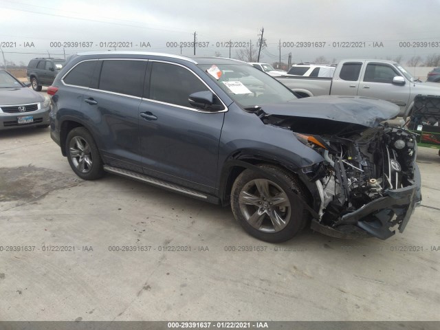 toyota highlander 2019 5tddzrfhxks706661