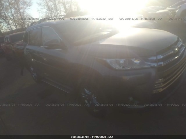 toyota highlander 2019 5tddzrfhxks928620