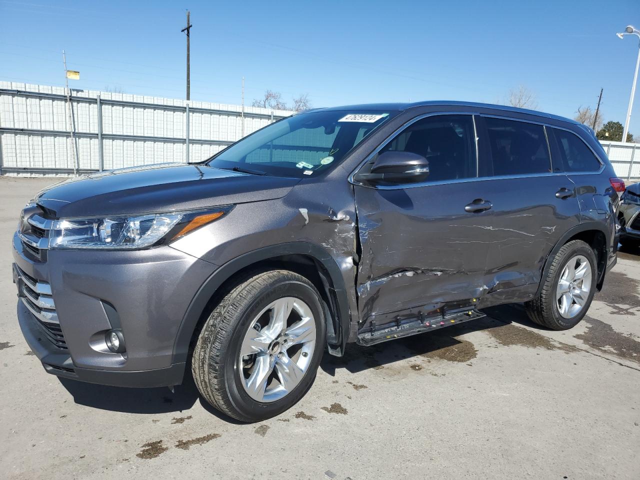 toyota highlander 2019 5tddzrfhxks939214