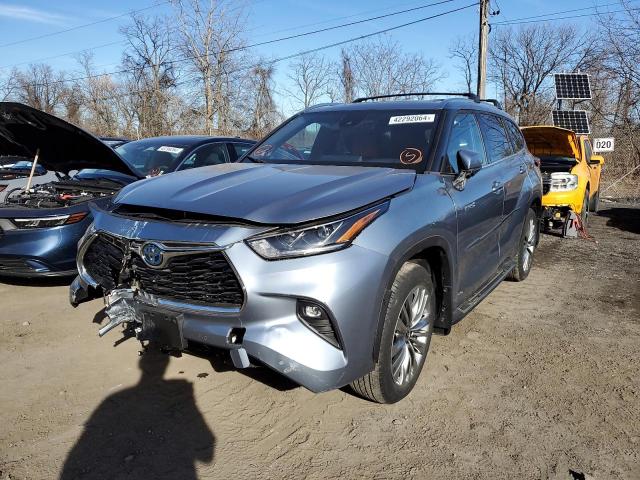 toyota highlander 2021 5tdebrch7ms028922