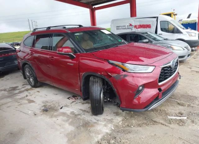 toyota highlander 2021 5tdebrch7ms030086